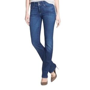 Paige Hidden Hills Double Button Flare Jeans size 27